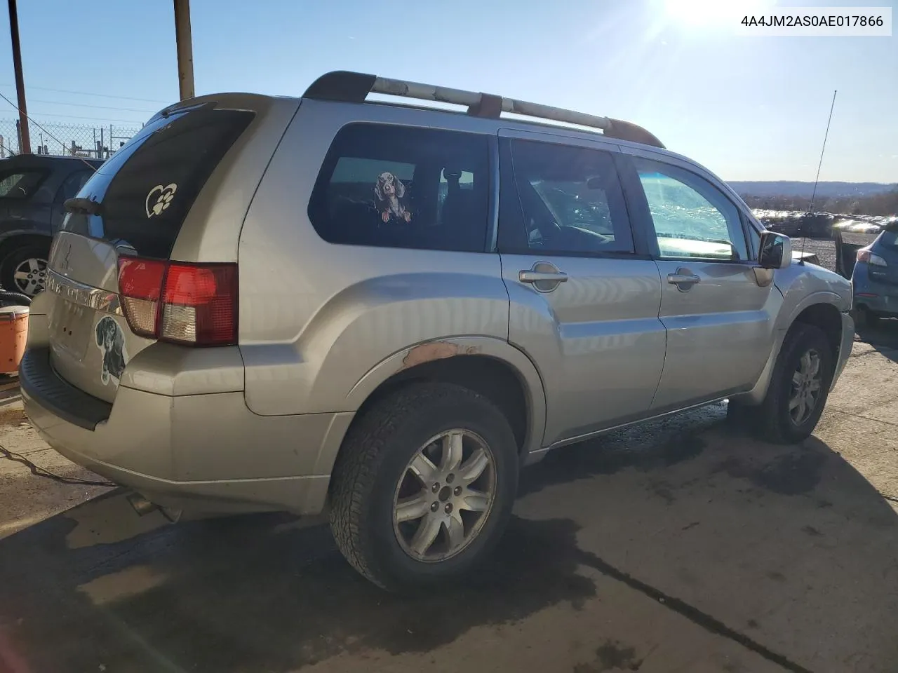 2010 Mitsubishi Endeavor Ls VIN: 4A4JM2AS0AE017866 Lot: 80484144