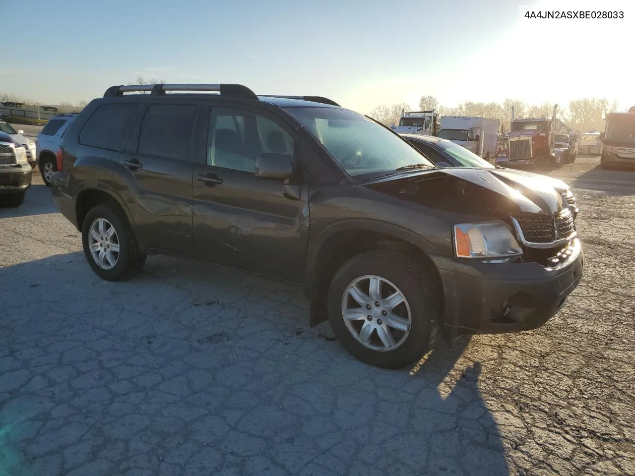 2011 Mitsubishi Endeavor Ls VIN: 4A4JN2ASXBE028033 Lot: 49750154