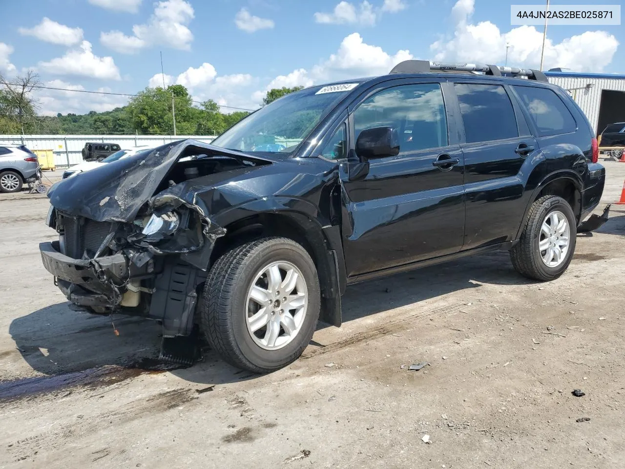 2011 Mitsubishi Endeavor Ls VIN: 4A4JN2AS2BE025871 Lot: 60868064