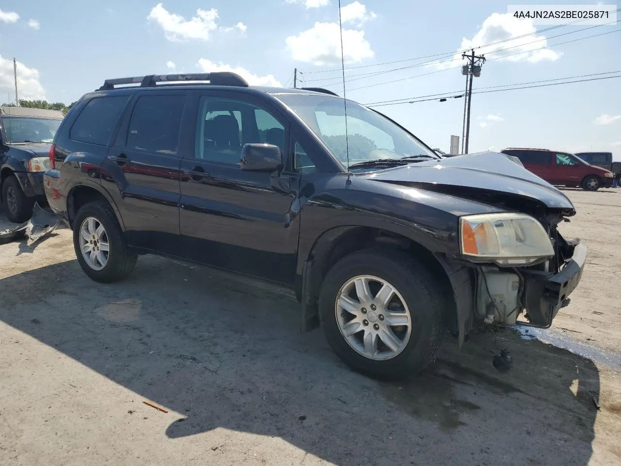 2011 Mitsubishi Endeavor Ls VIN: 4A4JN2AS2BE025871 Lot: 60868064