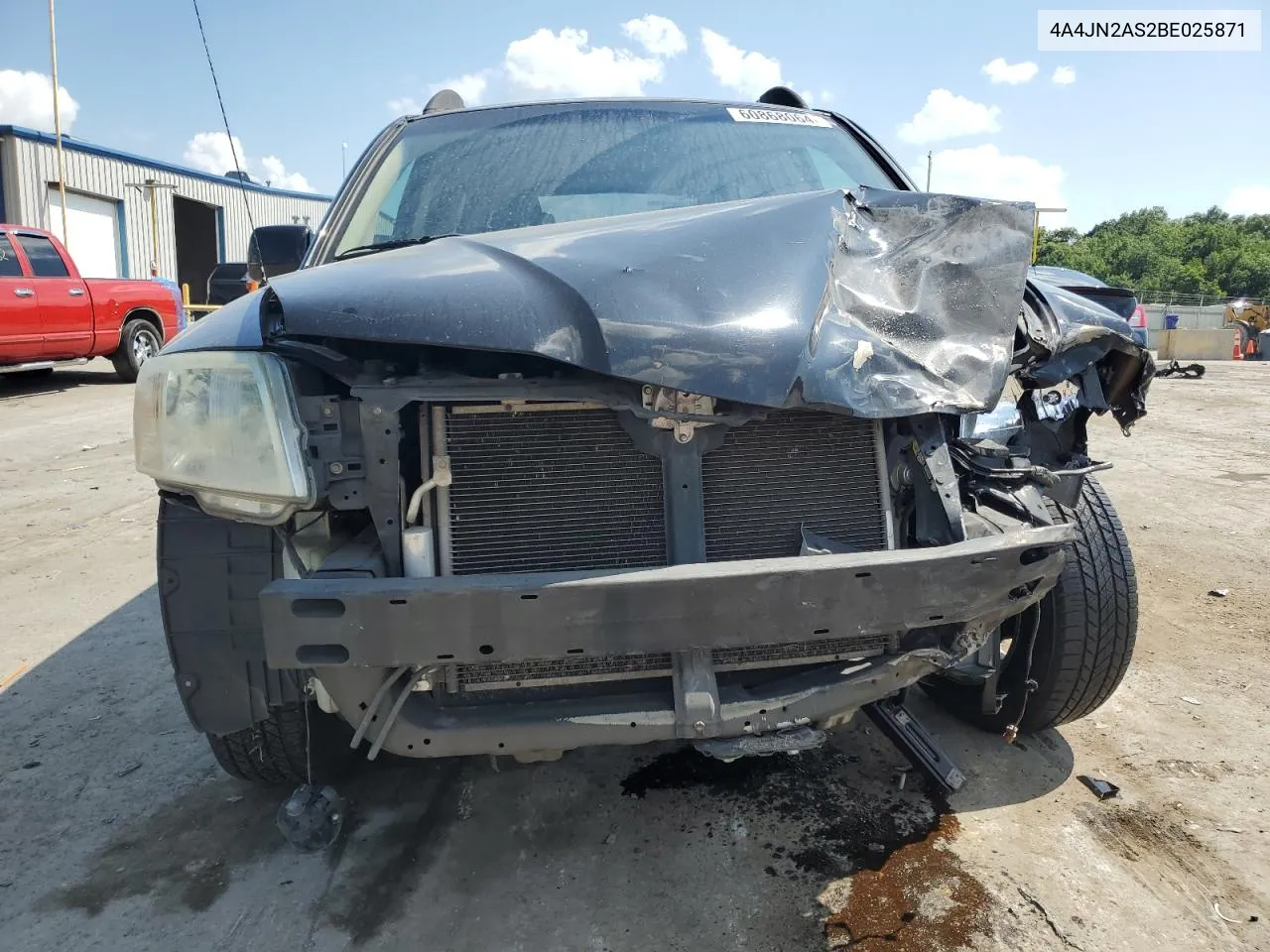 2011 Mitsubishi Endeavor Ls VIN: 4A4JN2AS2BE025871 Lot: 60868064