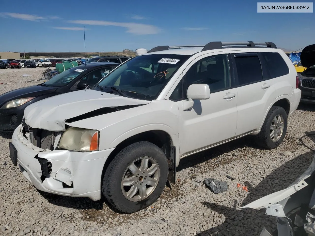 2011 Mitsubishi Endeavor Ls VIN: 4A4JN2AS6BE033942 Lot: 67340844