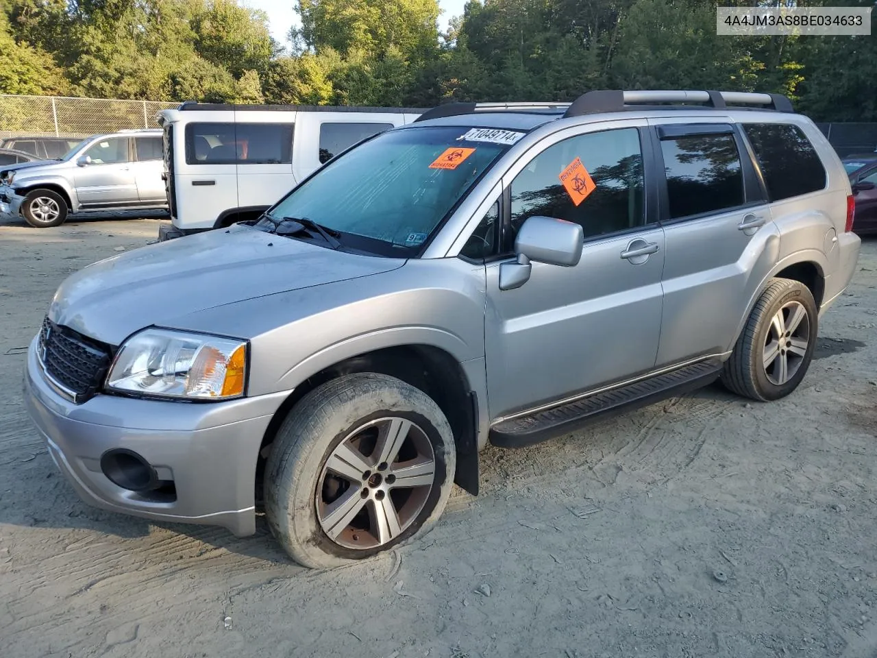 2011 Mitsubishi Endeavor Se VIN: 4A4JM3AS8BE034633 Lot: 71049714