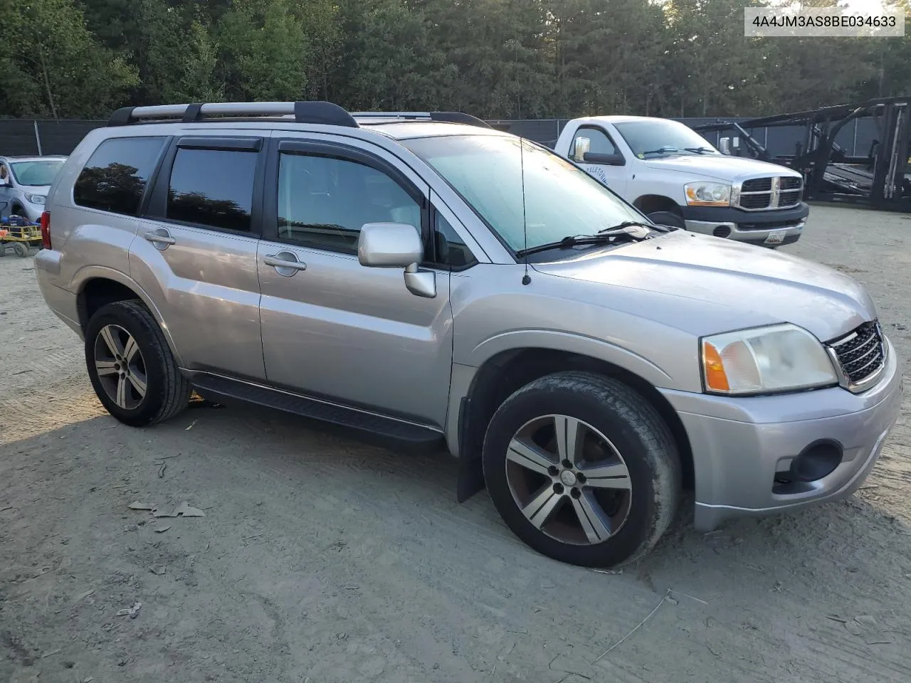 2011 Mitsubishi Endeavor Se VIN: 4A4JM3AS8BE034633 Lot: 71049714