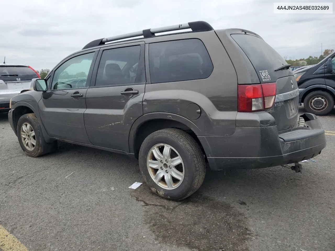 2011 Mitsubishi Endeavor Ls VIN: 4A4JN2AS4BE032689 Lot: 73891874