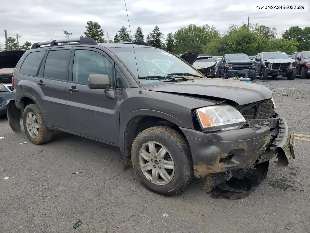 2011 Mitsubishi Endeavor Ls VIN: 4A4JN2AS4BE032689 Lot: 73891874