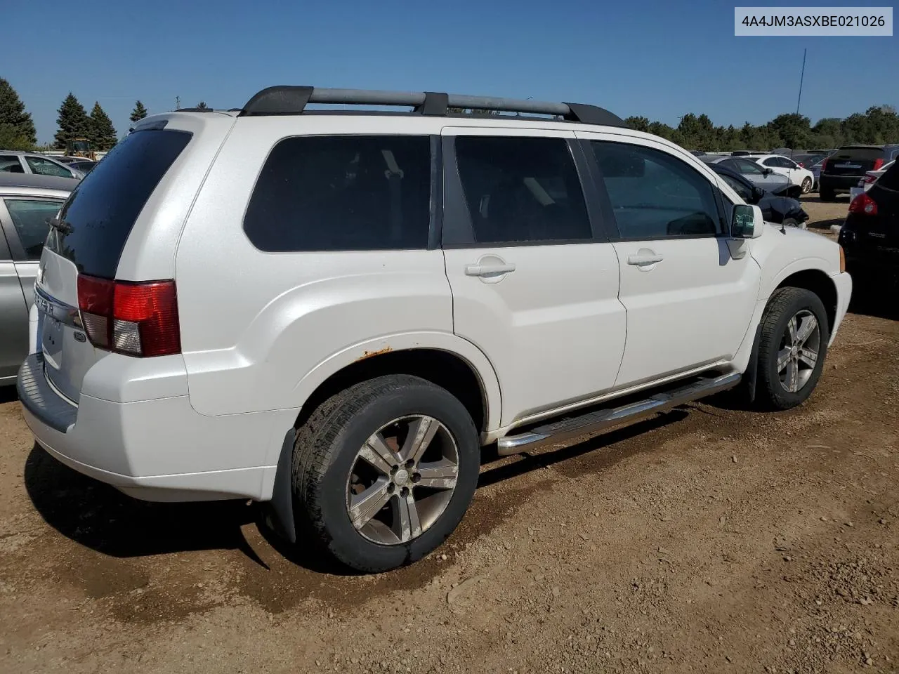 2011 Mitsubishi Endeavor Se VIN: 4A4JM3ASXBE021026 Lot: 74009064