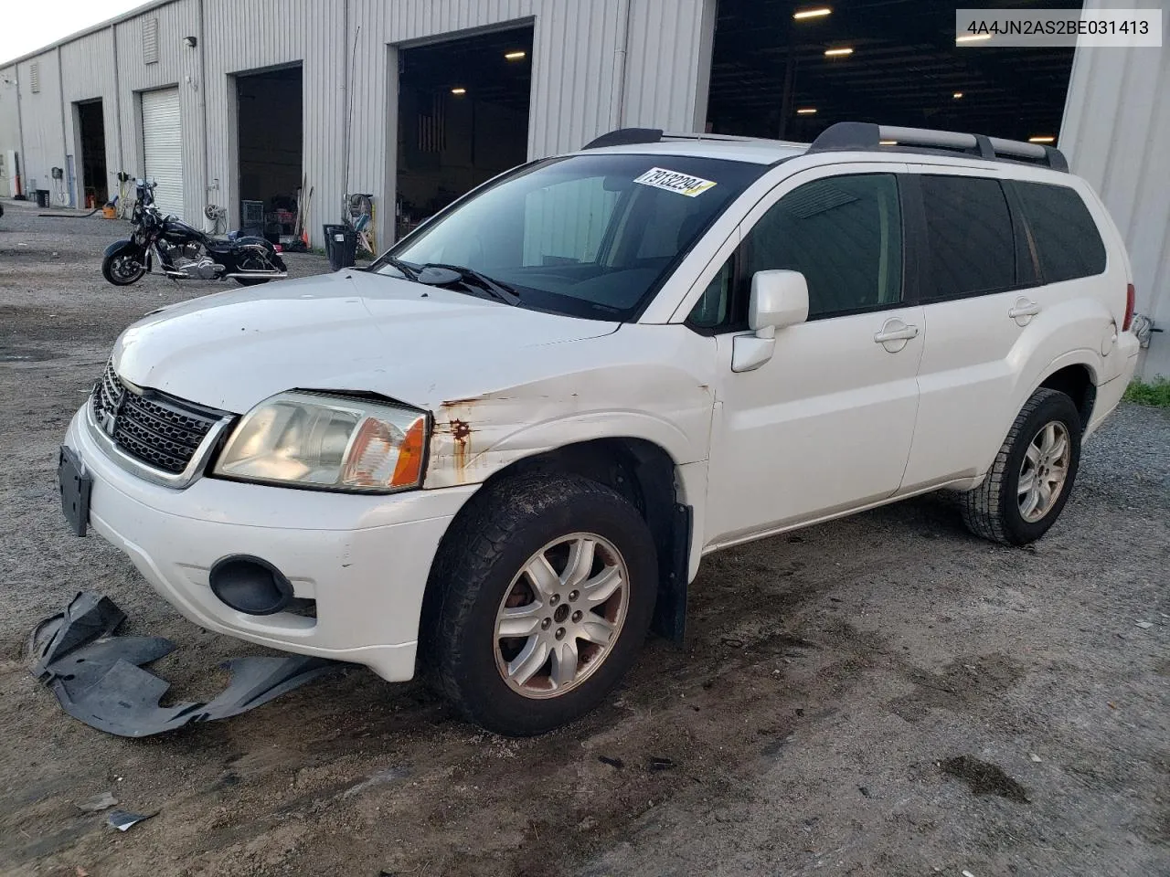 2011 Mitsubishi Endeavor Ls VIN: 4A4JN2AS2BE031413 Lot: 79132294