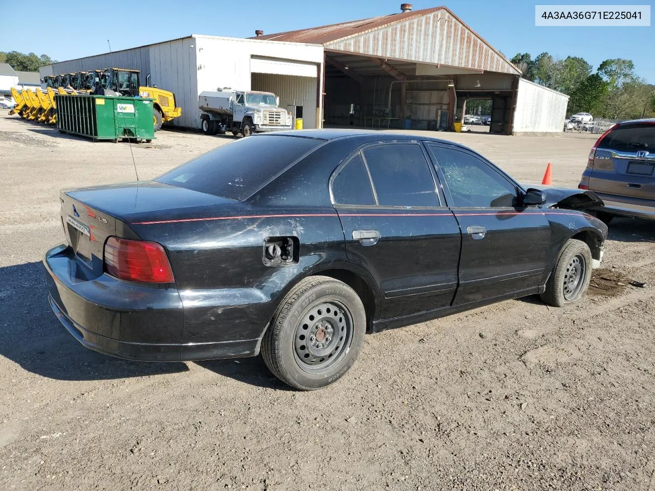 2001 Mitsubishi Galant De VIN: 4A3AA36G71E225041 Lot: 65533864