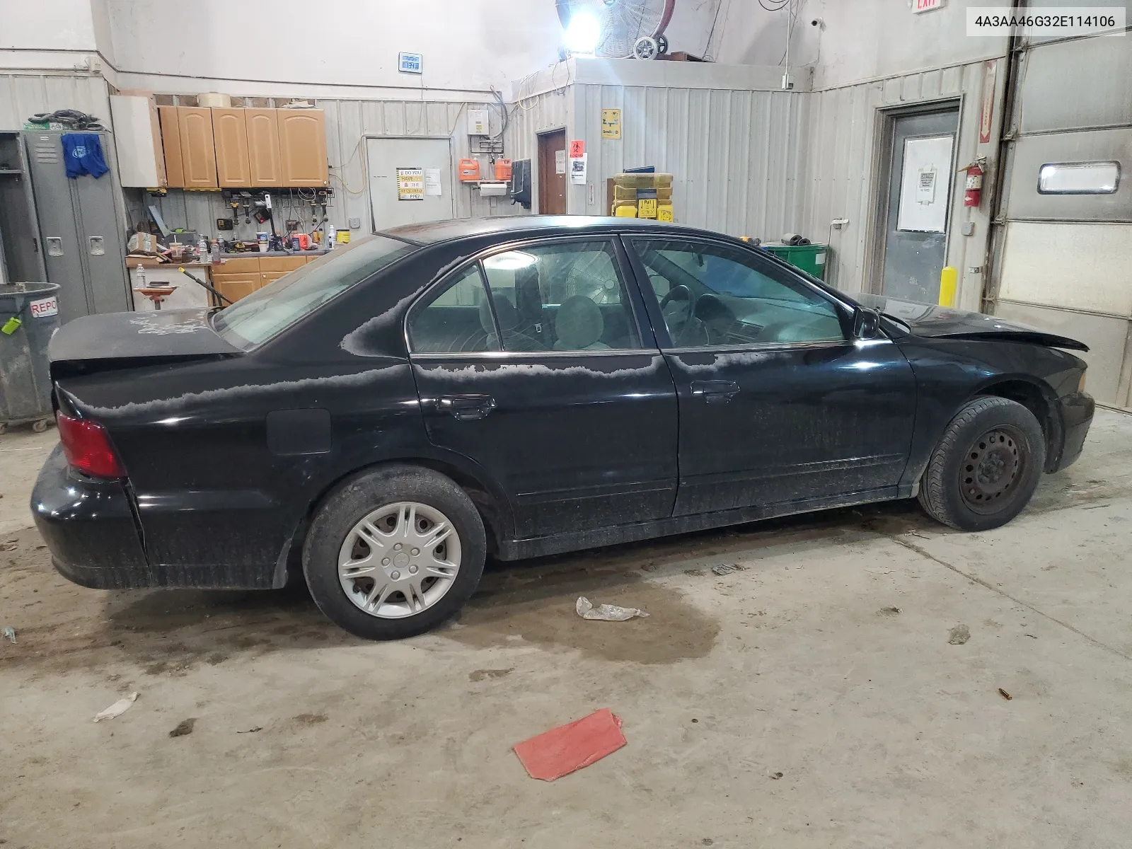 2002 Mitsubishi Galant Es VIN: 4A3AA46G32E114106 Lot: 64320224