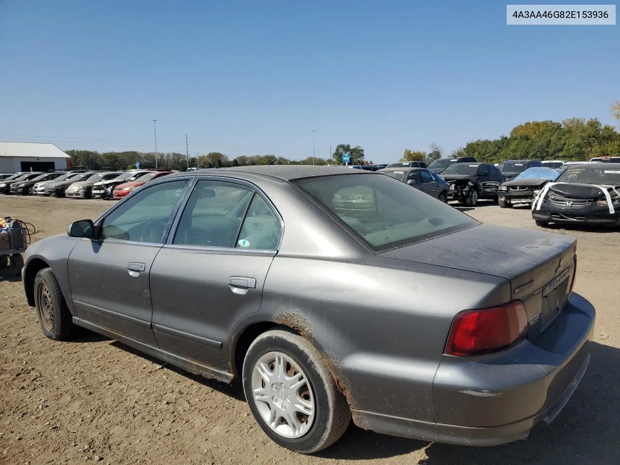 2002 Mitsubishi Galant Es VIN: 4A3AA46G82E153936 Lot: 75241004