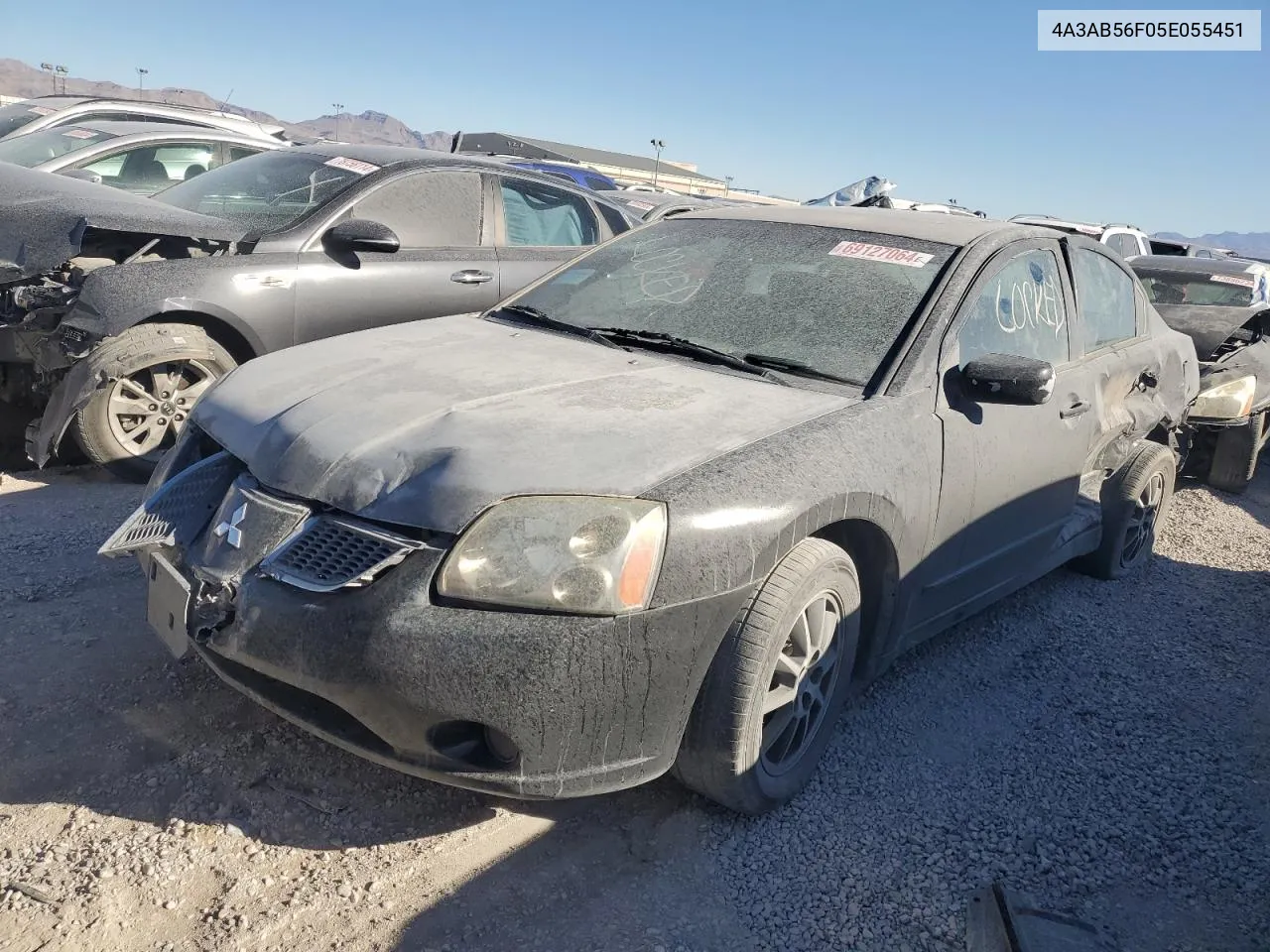 2005 Mitsubishi Galant Es Premium VIN: 4A3AB56F05E055451 Lot: 69127064