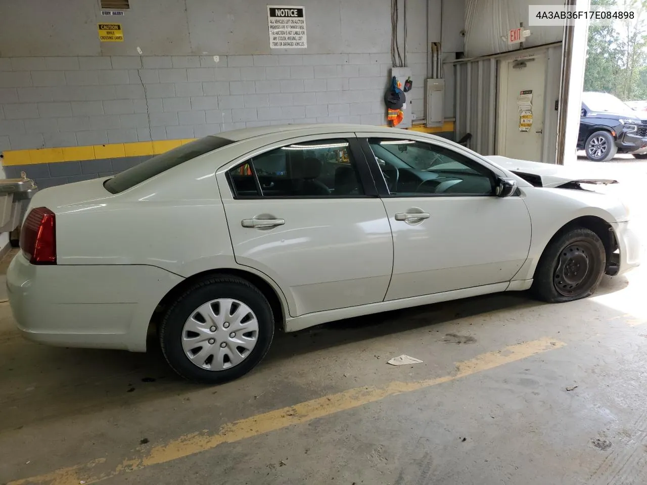 2007 Mitsubishi Galant Es VIN: 4A3AB36F17E084898 Lot: 71438754