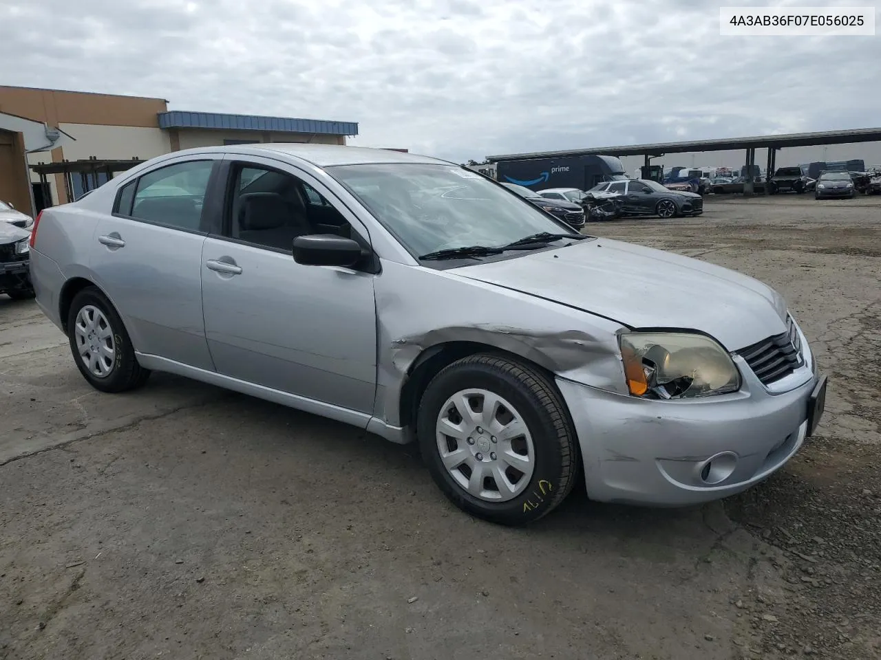 2007 Mitsubishi Galant Es VIN: 4A3AB36F07E056025 Lot: 72001724