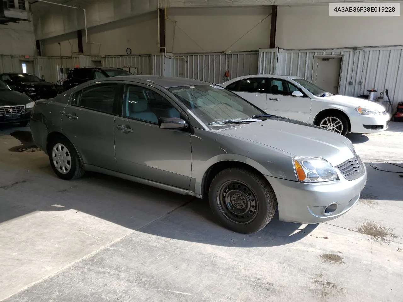 2008 Mitsubishi Galant Es VIN: 4A3AB36F38E019228 Lot: 69535584