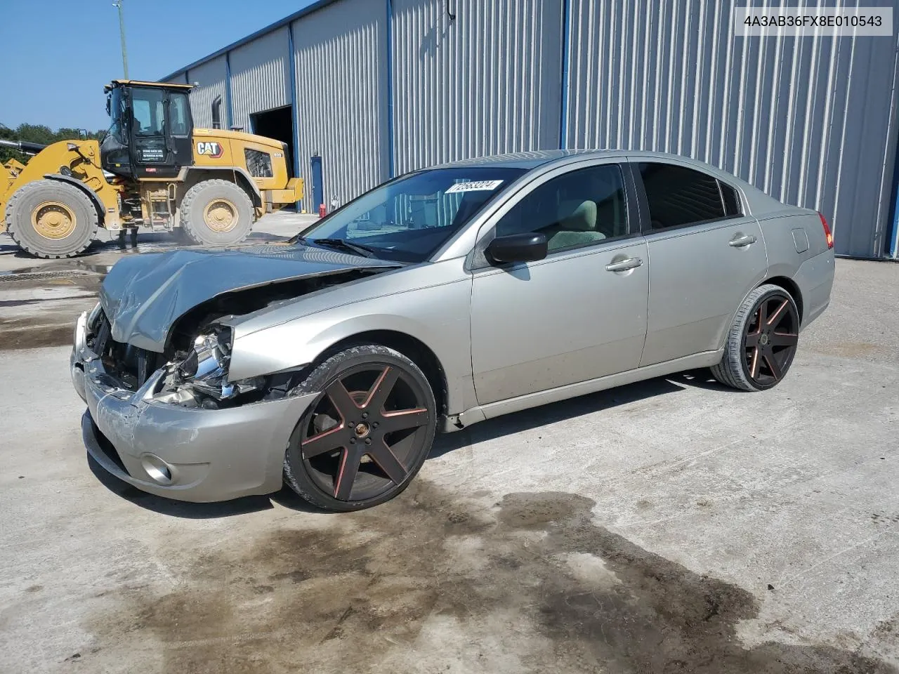 2008 Mitsubishi Galant Es VIN: 4A3AB36FX8E010543 Lot: 72563224