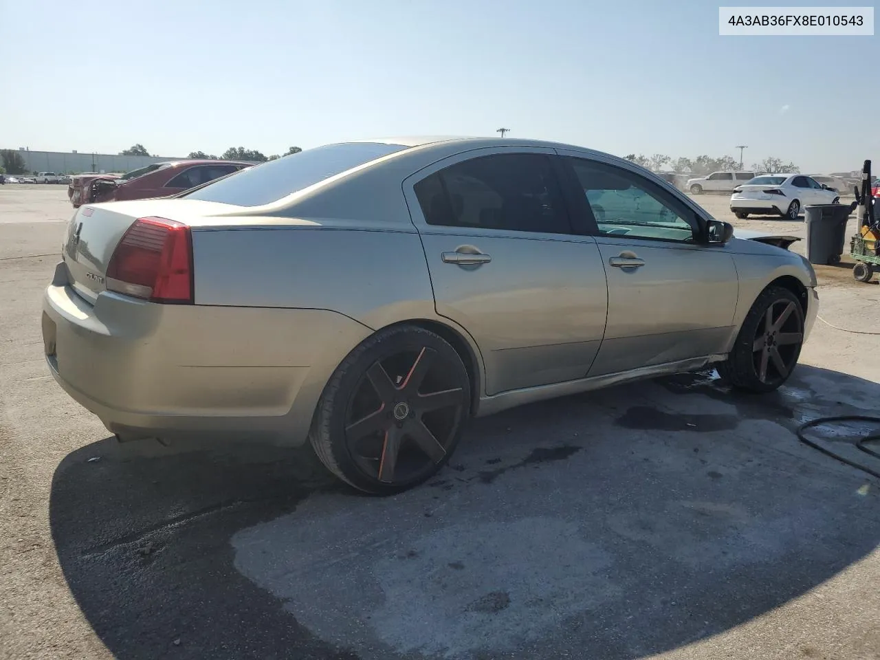 2008 Mitsubishi Galant Es VIN: 4A3AB36FX8E010543 Lot: 72563224