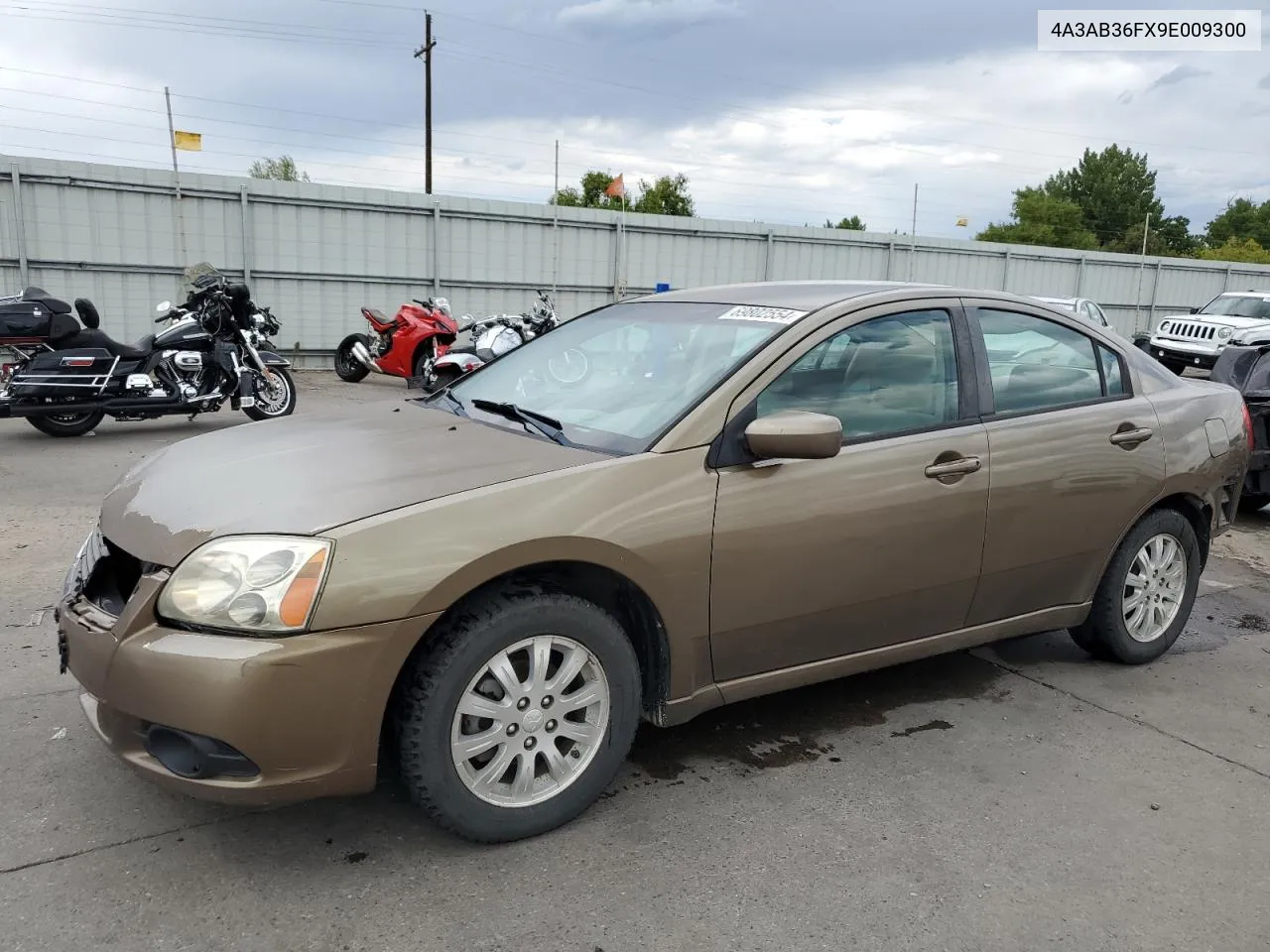 2009 Mitsubishi Galant Es VIN: 4A3AB36FX9E009300 Lot: 69802554