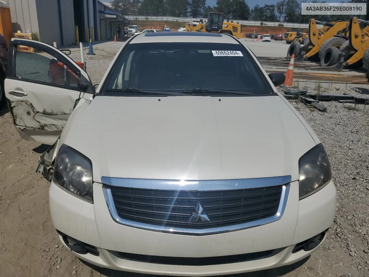 2009 Mitsubishi Galant Es VIN: 4A3AB36F29E008190 Lot: 69862404