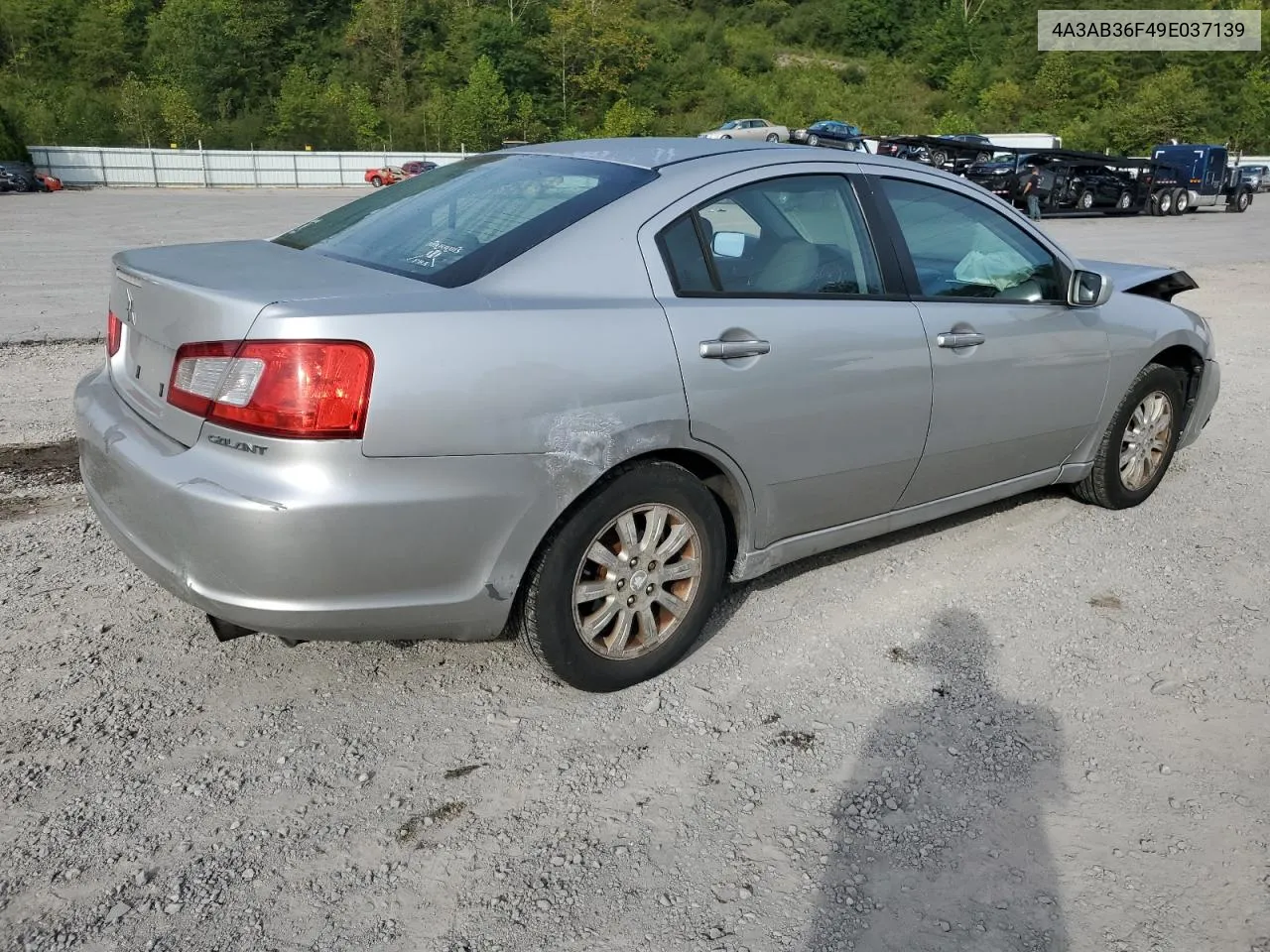 2009 Mitsubishi Galant Es VIN: 4A3AB36F49E037139 Lot: 69863684