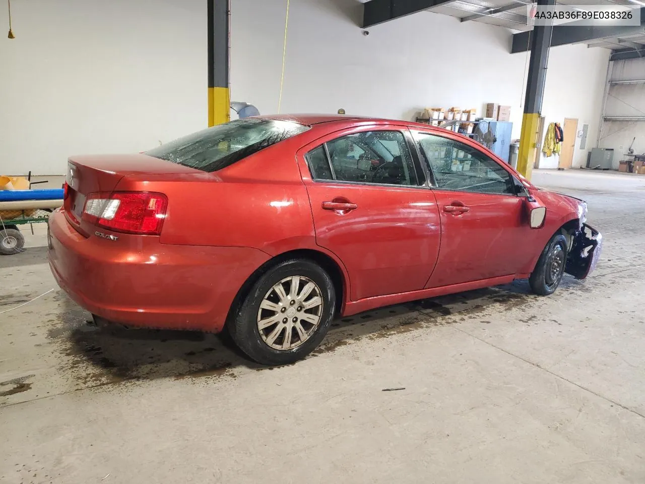 2009 Mitsubishi Galant Es VIN: 4A3AB36F89E038326 Lot: 77460514