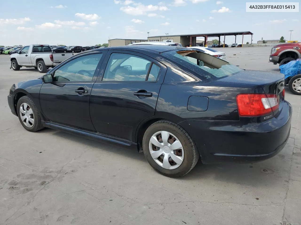 2010 Mitsubishi Galant Es VIN: 4A32B3FF8AE015413 Lot: 59133564