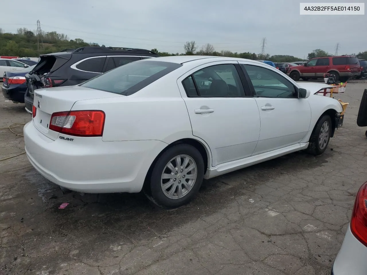 2010 Mitsubishi Galant Fe VIN: 4A32B2FF5AE014150 Lot: 73179884