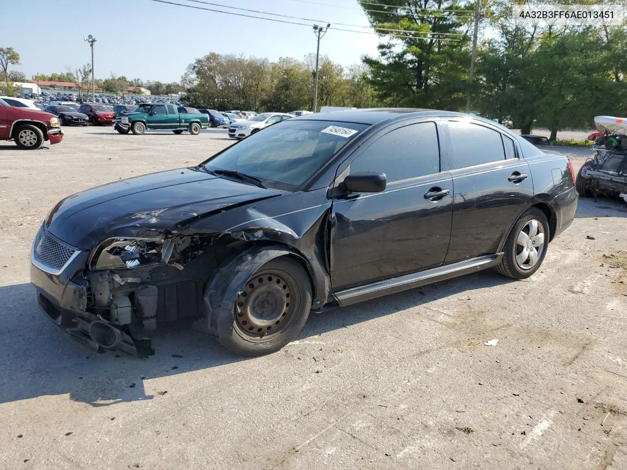 2010 Mitsubishi Galant Es VIN: 4A32B3FF6AE013451 Lot: 74548164