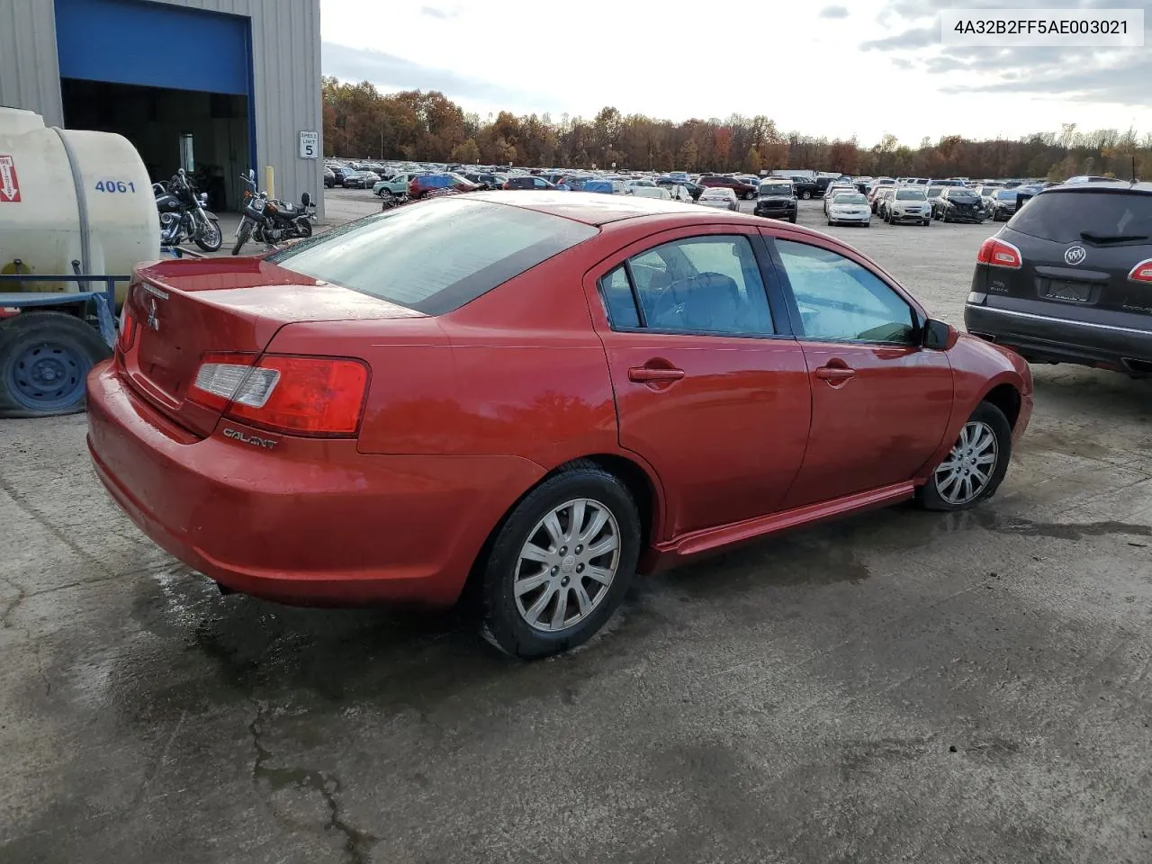 2010 Mitsubishi Galant Fe VIN: 4A32B2FF5AE003021 Lot: 78023094