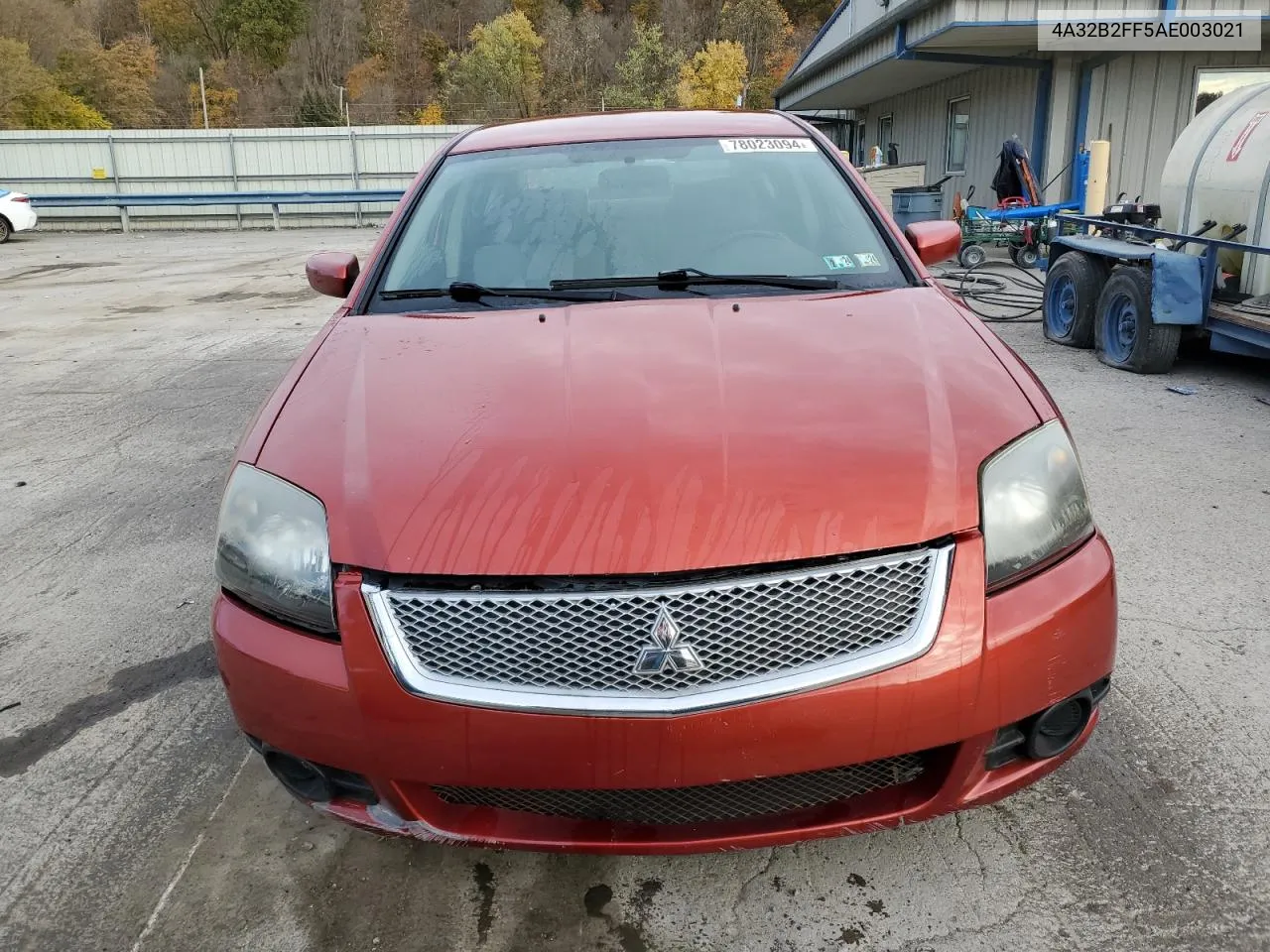 2010 Mitsubishi Galant Fe VIN: 4A32B2FF5AE003021 Lot: 78023094