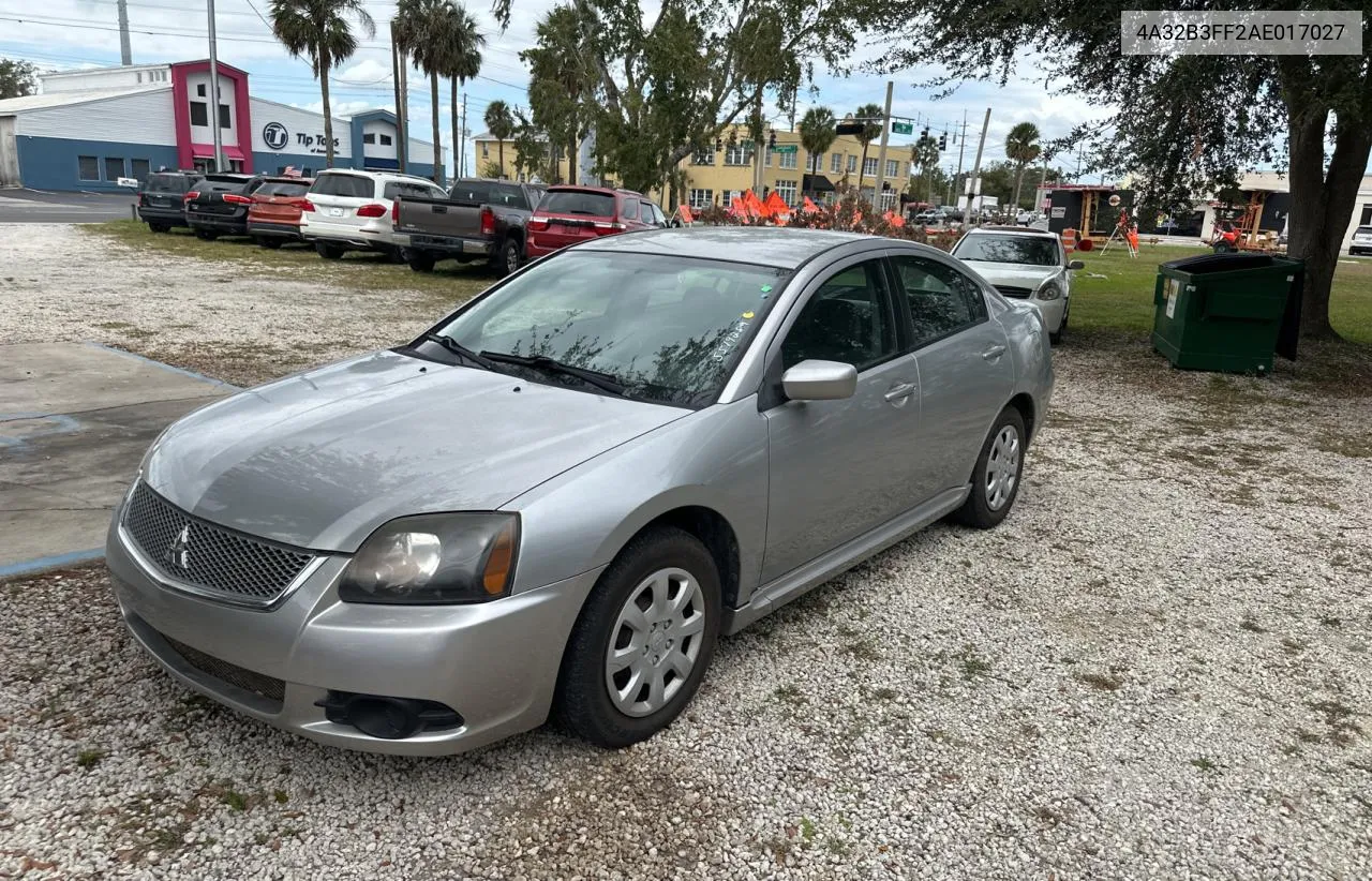 2010 Mitsubishi Galant Es VIN: 4A32B3FF2AE017027 Lot: 79323894