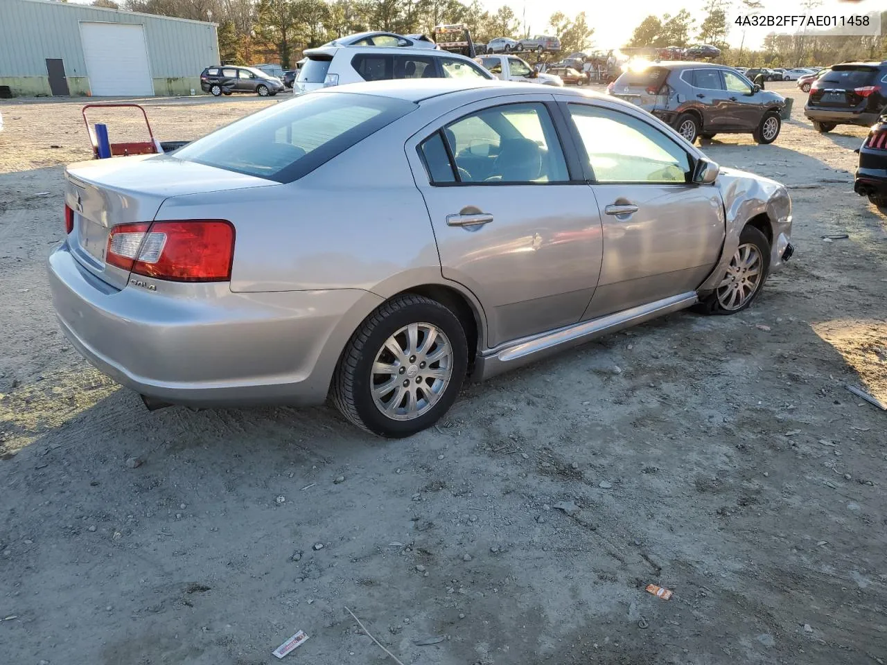 2010 Mitsubishi Galant Fe VIN: 4A32B2FF7AE011458 Lot: 80685743