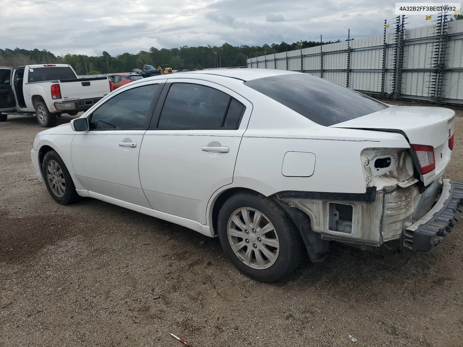 2011 Mitsubishi Galant Fe VIN: 4A32B2FF3BE019932 Lot: 62986944