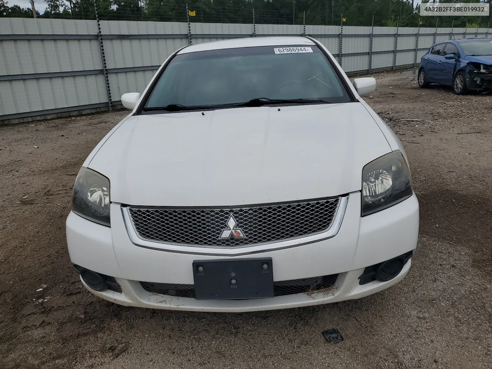 2011 Mitsubishi Galant Fe VIN: 4A32B2FF3BE019932 Lot: 62986944