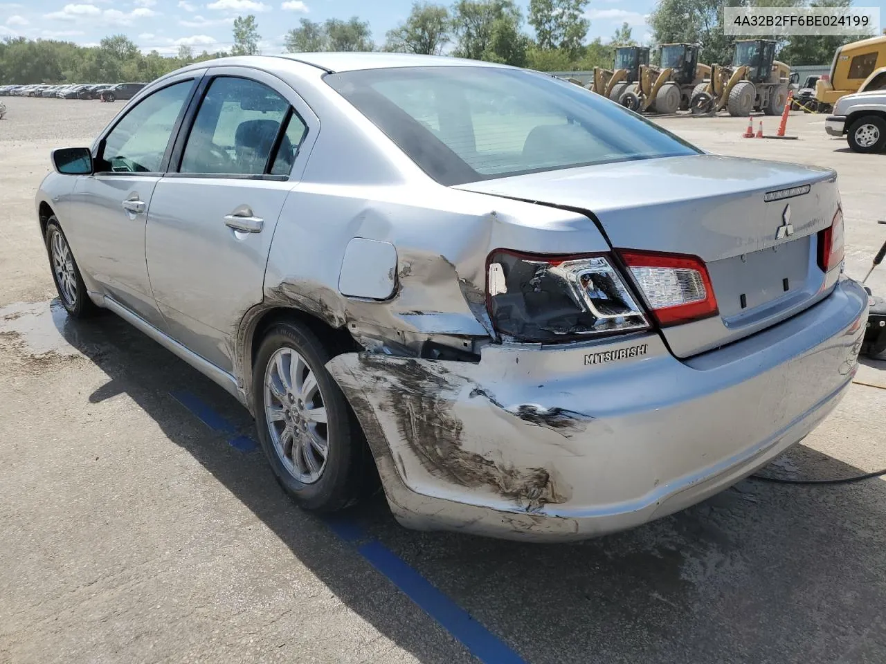 2011 Mitsubishi Galant Fe VIN: 4A32B2FF6BE024199 Lot: 68524814