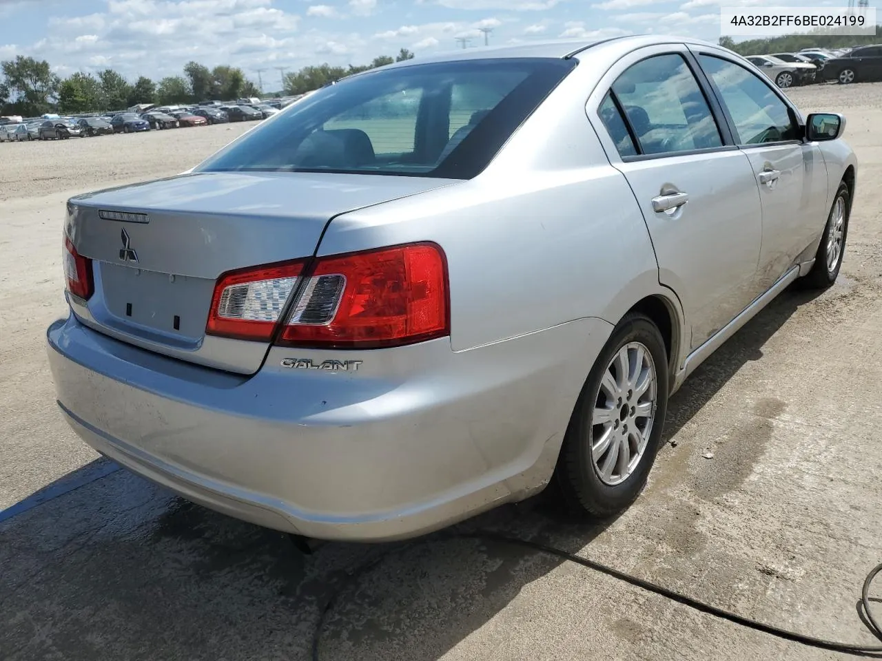 2011 Mitsubishi Galant Fe VIN: 4A32B2FF6BE024199 Lot: 68524814