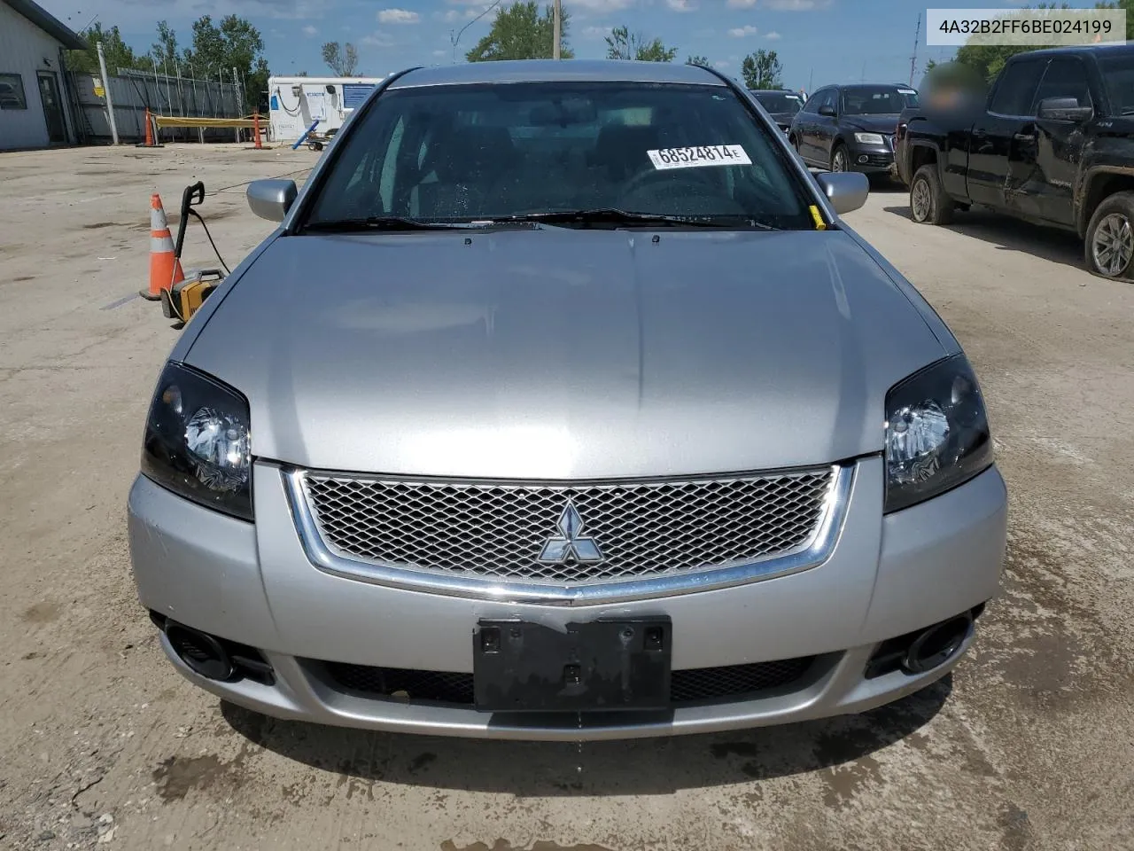 2011 Mitsubishi Galant Fe VIN: 4A32B2FF6BE024199 Lot: 68524814