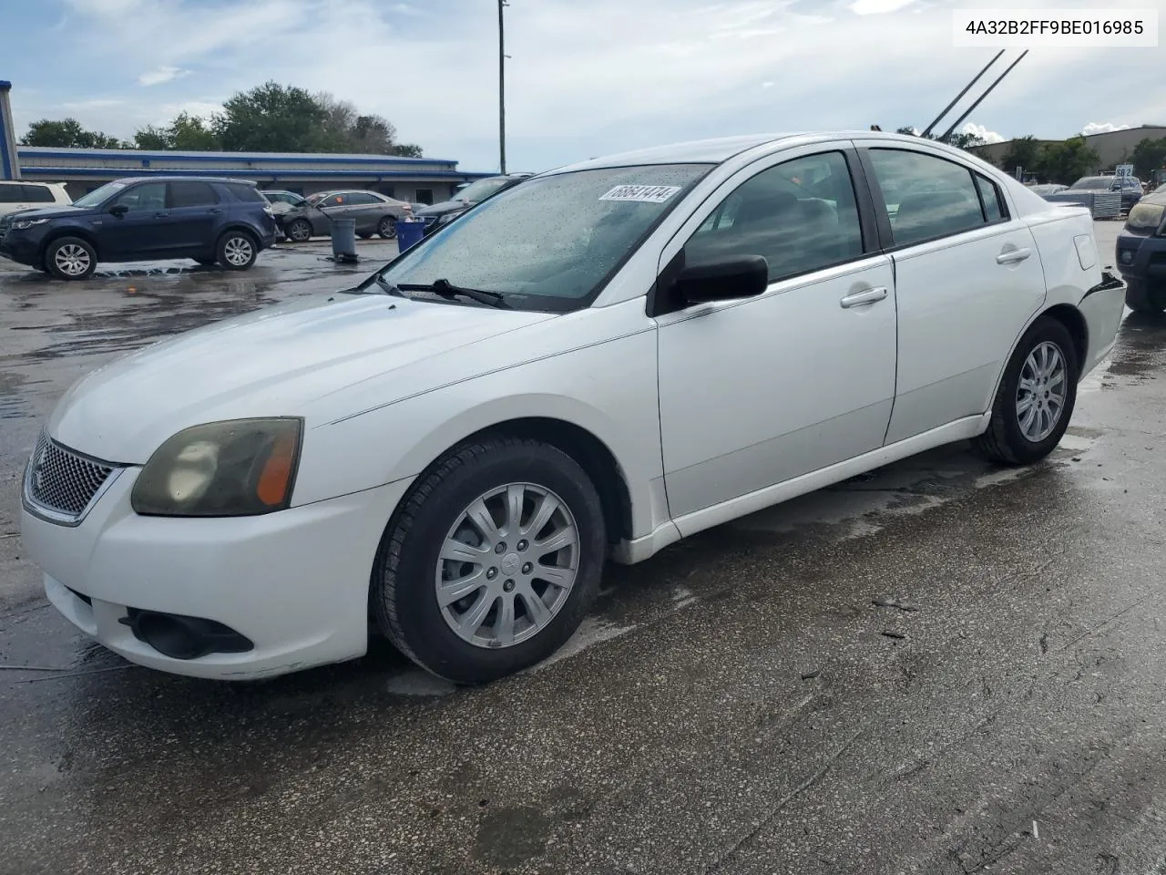 2011 Mitsubishi Galant Fe VIN: 4A32B2FF9BE016985 Lot: 68641474