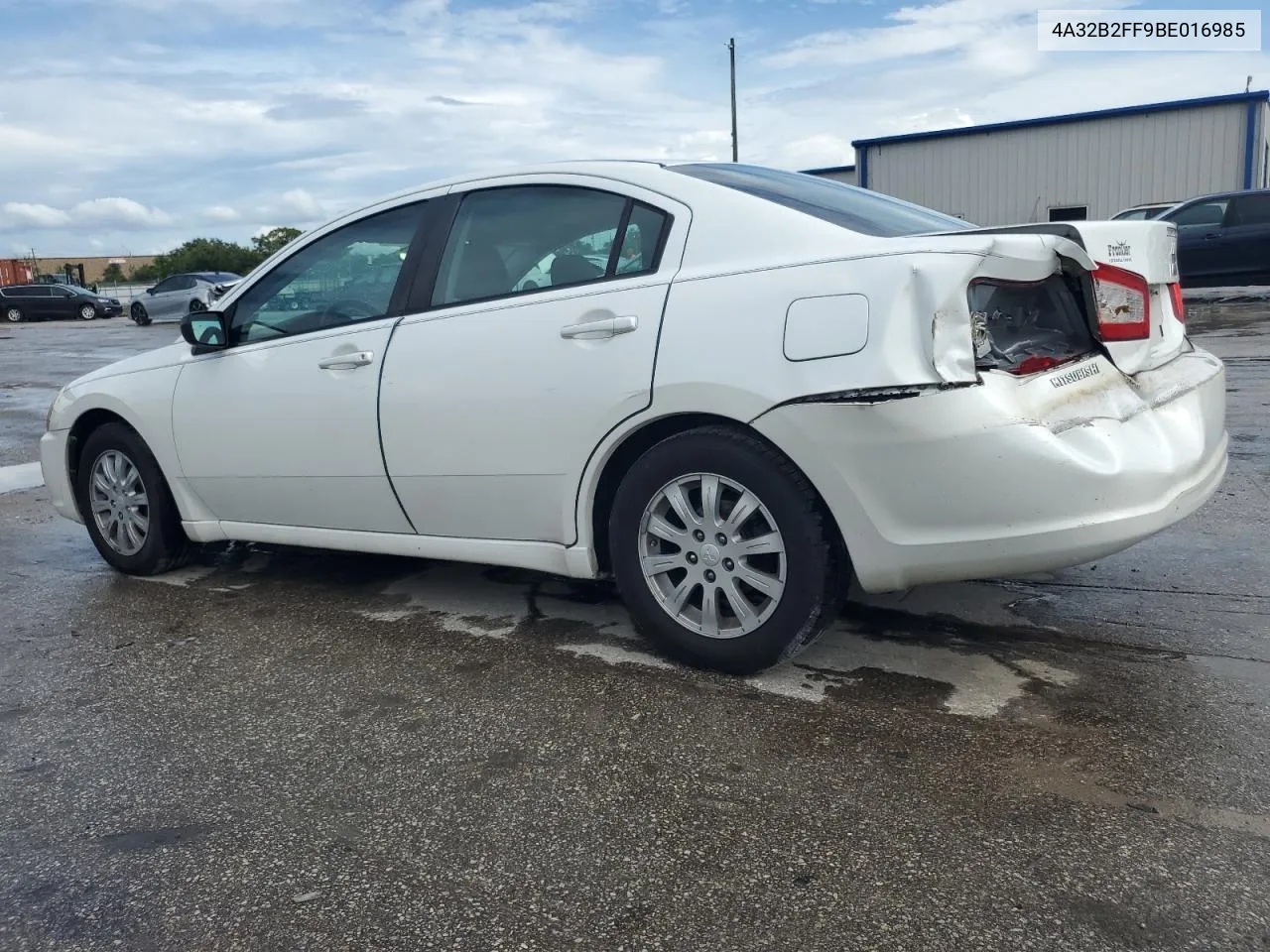 2011 Mitsubishi Galant Fe VIN: 4A32B2FF9BE016985 Lot: 68641474