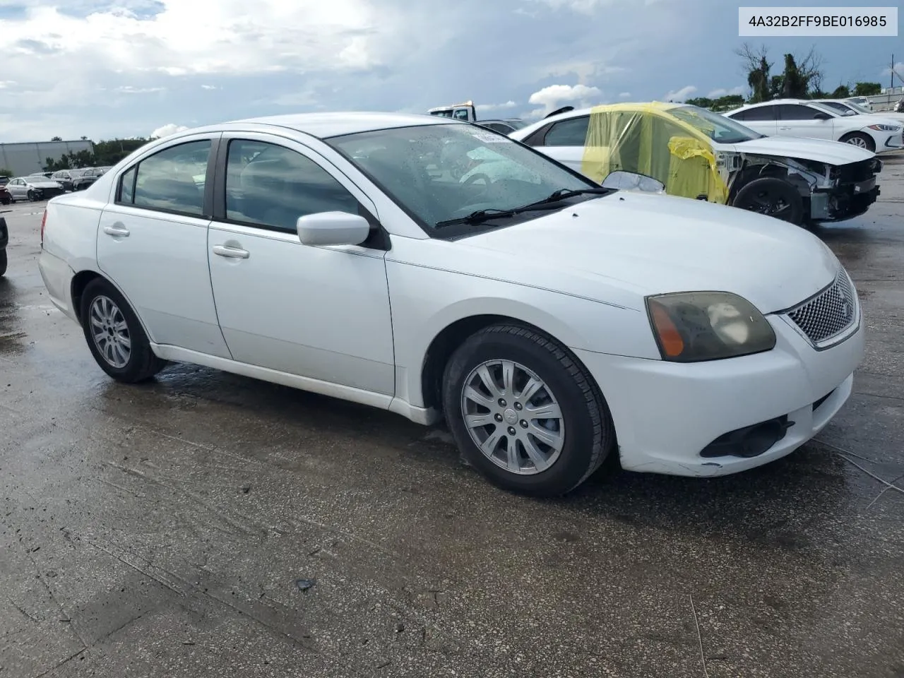 2011 Mitsubishi Galant Fe VIN: 4A32B2FF9BE016985 Lot: 68641474