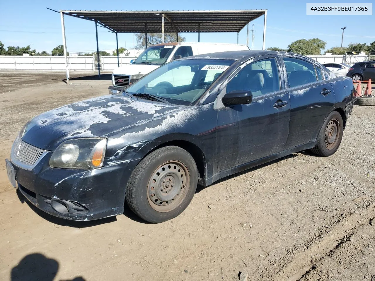 2011 Mitsubishi Galant Es VIN: 4A32B3FF9BE017365 Lot: 79322704