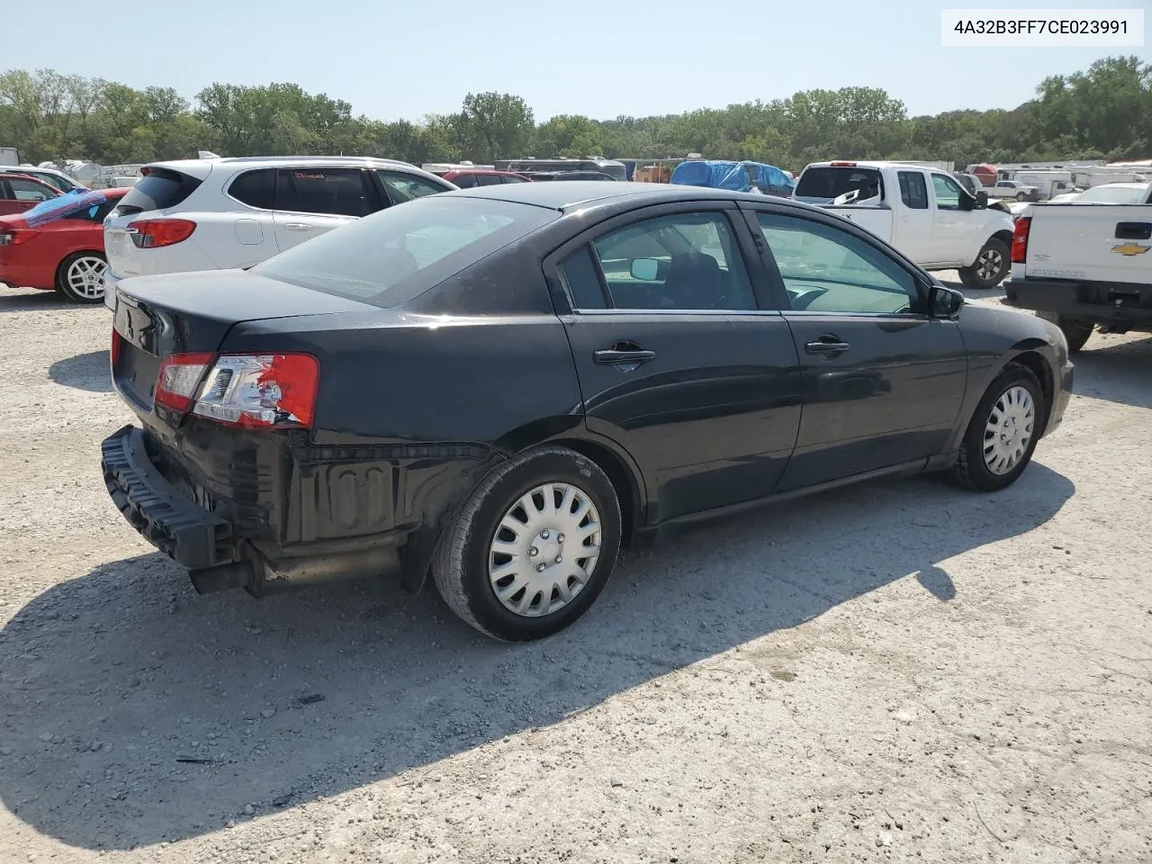 2012 Mitsubishi Galant Es VIN: 4A32B3FF7CE023991 Lot: 68544974