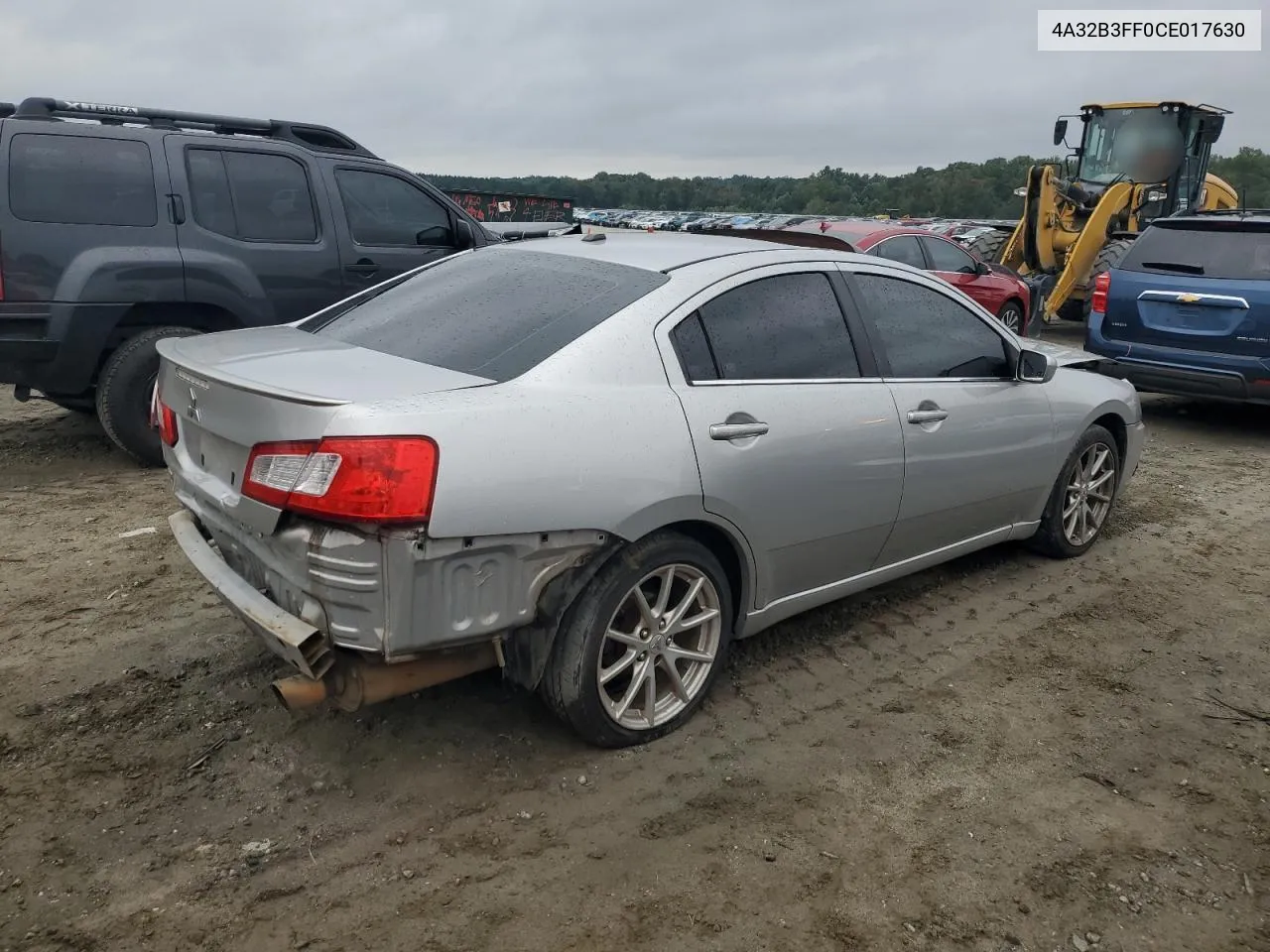 2012 Mitsubishi Galant Es VIN: 4A32B3FF0CE017630 Lot: 69928624