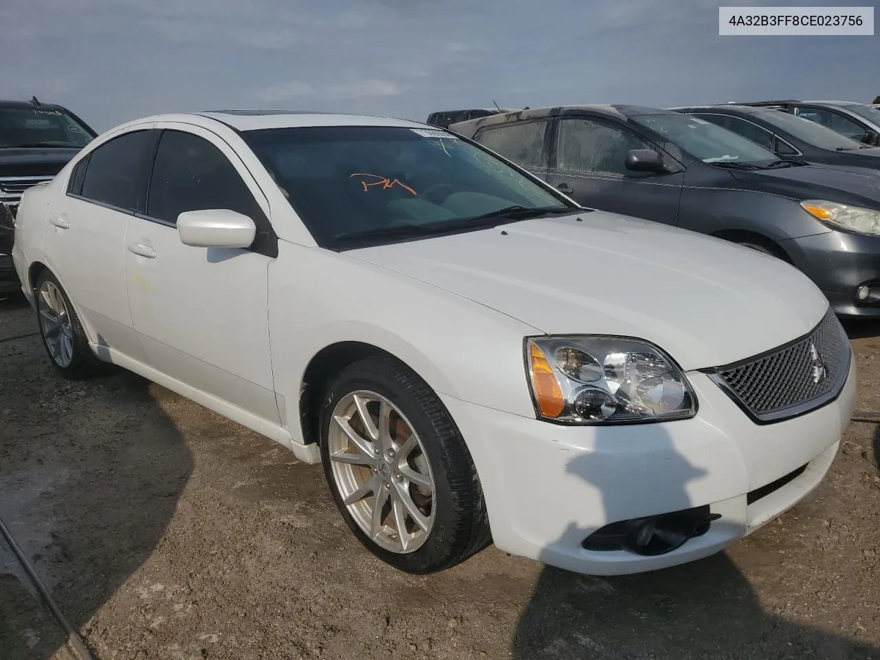 2012 Mitsubishi Galant Es VIN: 4A32B3FF8CE023756 Lot: 73666064