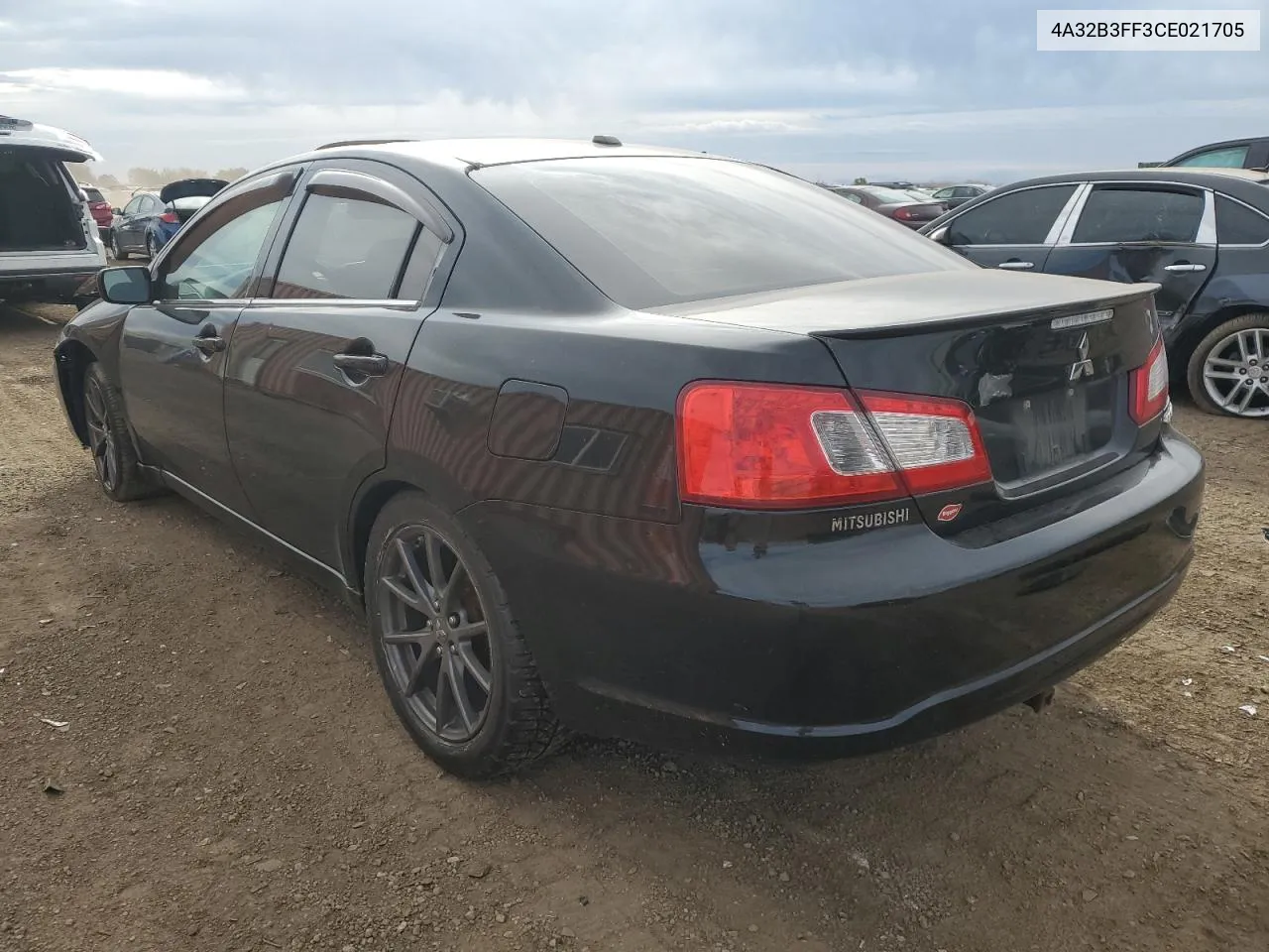 2012 Mitsubishi Galant Es VIN: 4A32B3FF3CE021705 Lot: 76981524