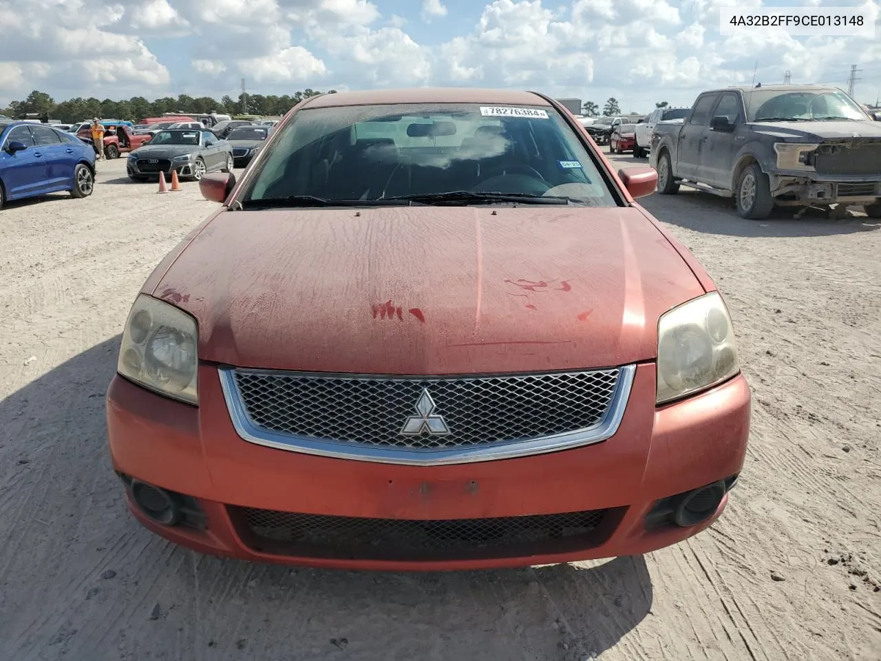 2012 Mitsubishi Galant Fe VIN: 4A32B2FF9CE013148 Lot: 78276384