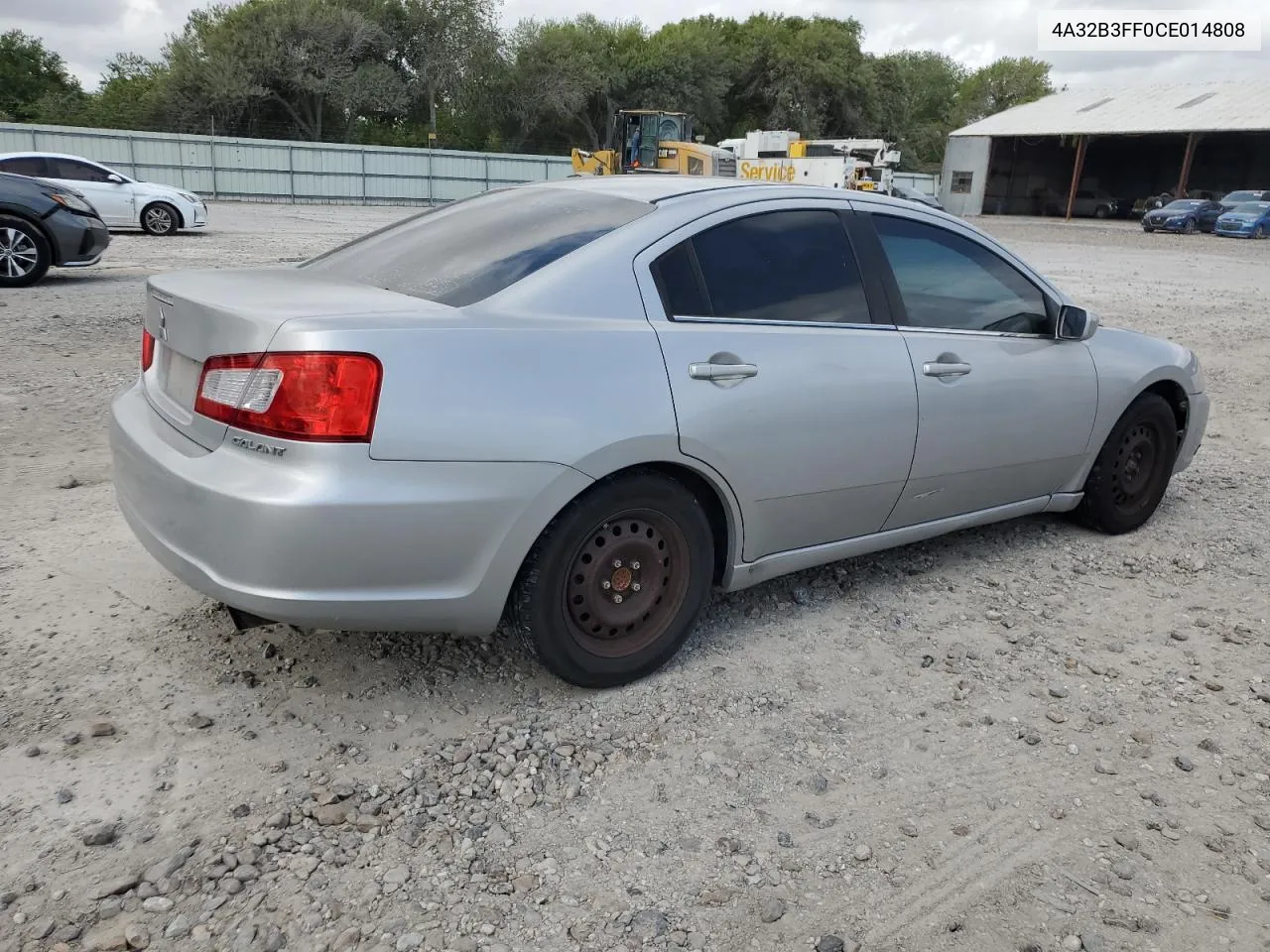 2012 Mitsubishi Galant Es VIN: 4A32B3FF0CE014808 Lot: 78532484