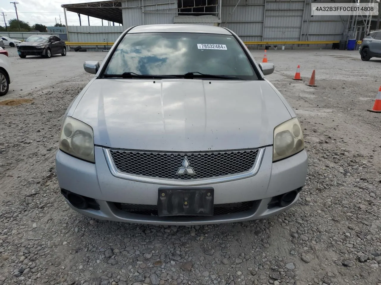 2012 Mitsubishi Galant Es VIN: 4A32B3FF0CE014808 Lot: 78532484