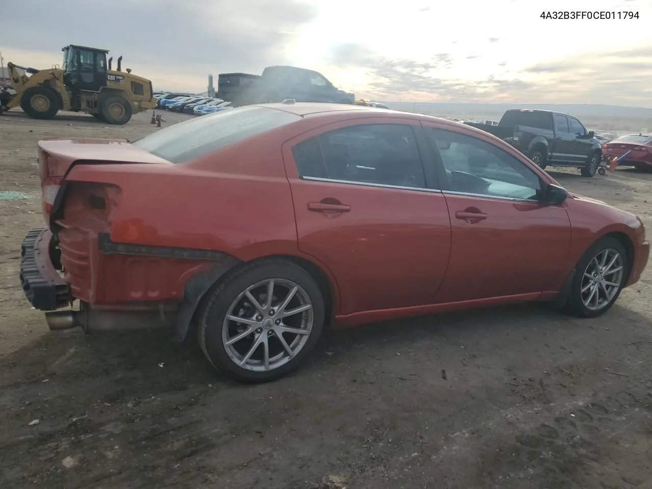 2012 Mitsubishi Galant Es VIN: 4A32B3FF0CE011794 Lot: 78983084