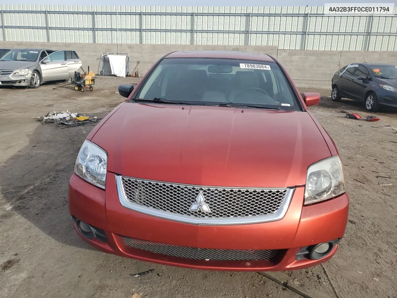 2012 Mitsubishi Galant Es VIN: 4A32B3FF0CE011794 Lot: 78983084